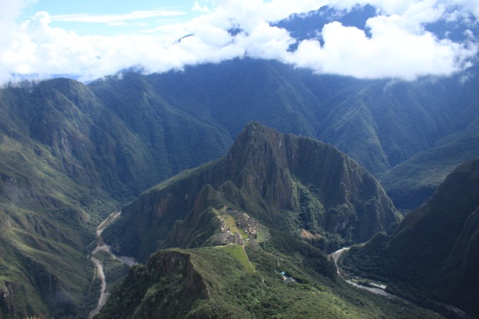 Machu Picchu from La Montaña